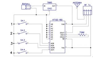RF Controlled robot14-engineeringprayog.com