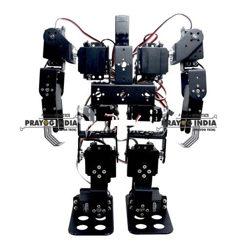 17DOF Biped Robotic Educational Humanoid Robot Kit Servo Bracket Ball...
