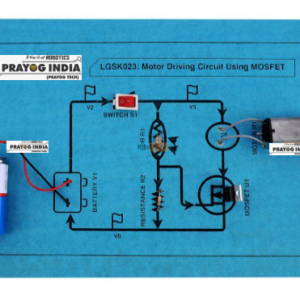 MOSFET and DC motor driving circuit Online
