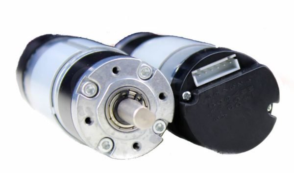 HD Planetary DC Geared Motor 438 RPM 29.5N-CM 12V with Encoder - Image 3