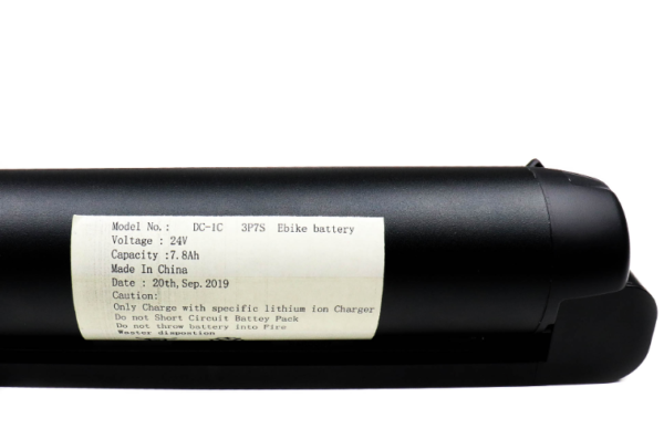 Lithium Ion Ebike 3P7S 7.8AH 24V Battery - Image 6