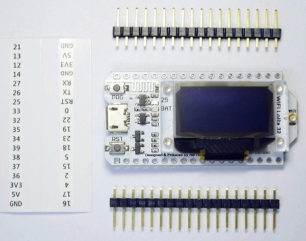 ESP32 LoRa SX1278 0.96 Inch Blue OLED Display BT WiFi Module for Arduino - Image 3