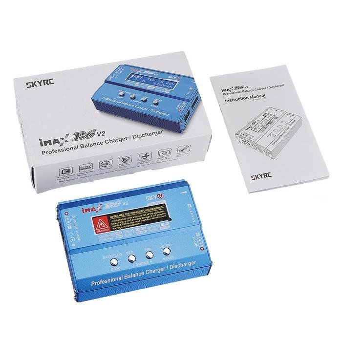 SkyRC IMAX B6 V2 60W 6A Charger/Discharger 1-6 Cells (Original) with compatible Power Adaptor - Image 3